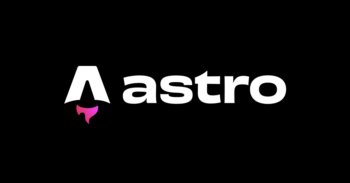 The full Astro logo.